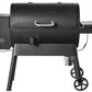 36" Pellet Smoker BBQ with Electric Induction Side Burner Flavor Tray 920 sq in