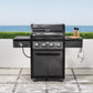 Pro Series 4 Burner Natural Gas or Propane BBQ Grill with Thermostatic Control