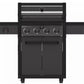 Pro Series 4 Burner Natural Gas or Propane BBQ Grill with Thermostatic Control