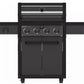 Pro Series 4 Burner Natural Gas or Propane BBQ Grill with Thermostatic Control