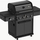 Pro Series 4 Burner Natural Gas or Propane BBQ Grill with Thermostatic Control