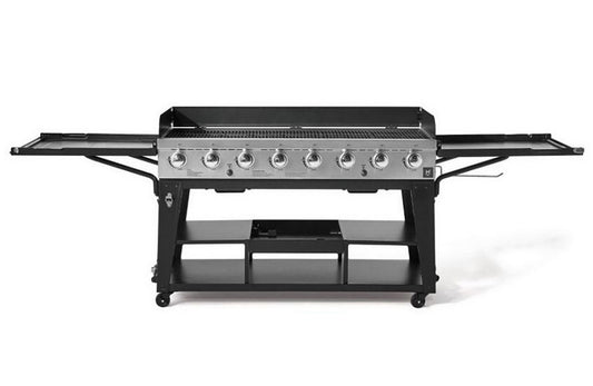 Commercial Gas BBQ Grill Large Event 8 Burner Propane LP 116,000 BTU