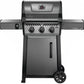 Napoleon Freestyle 365 3 Burner Propane Gas Grill BBQ 33,000 BTU Cast Iron Grate