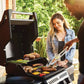 Napoleon Freestyle 365 3 Burner Propane Gas Grill BBQ 33,000 BTU Cast Iron Grate