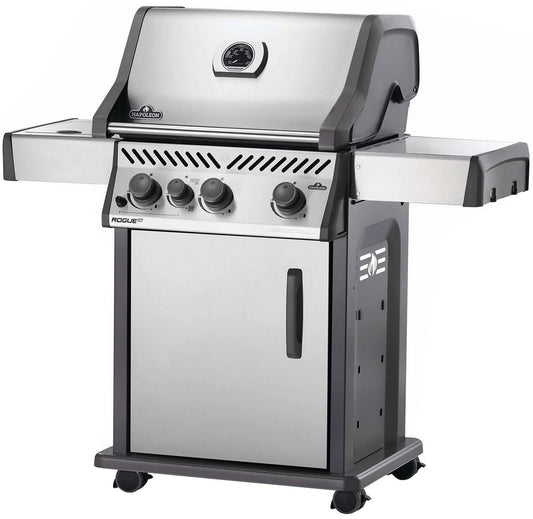 Napoleon Rogue Propane Gas BBQ Grill 51,000 BTU Infrared Side Burner 665 Sq In