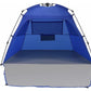 Big Instant Sun Shelter Beach Camping Tent Mesh Windows Closable Door 6' x 9.5'