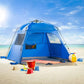 Big Instant Sun Shelter Beach Camping Tent Mesh Windows Closable Door 6' x 9.5'