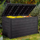 Keter Large 230 Gallon Outdoor Storage Deck Box Patio Weatherproof Resin Plastic