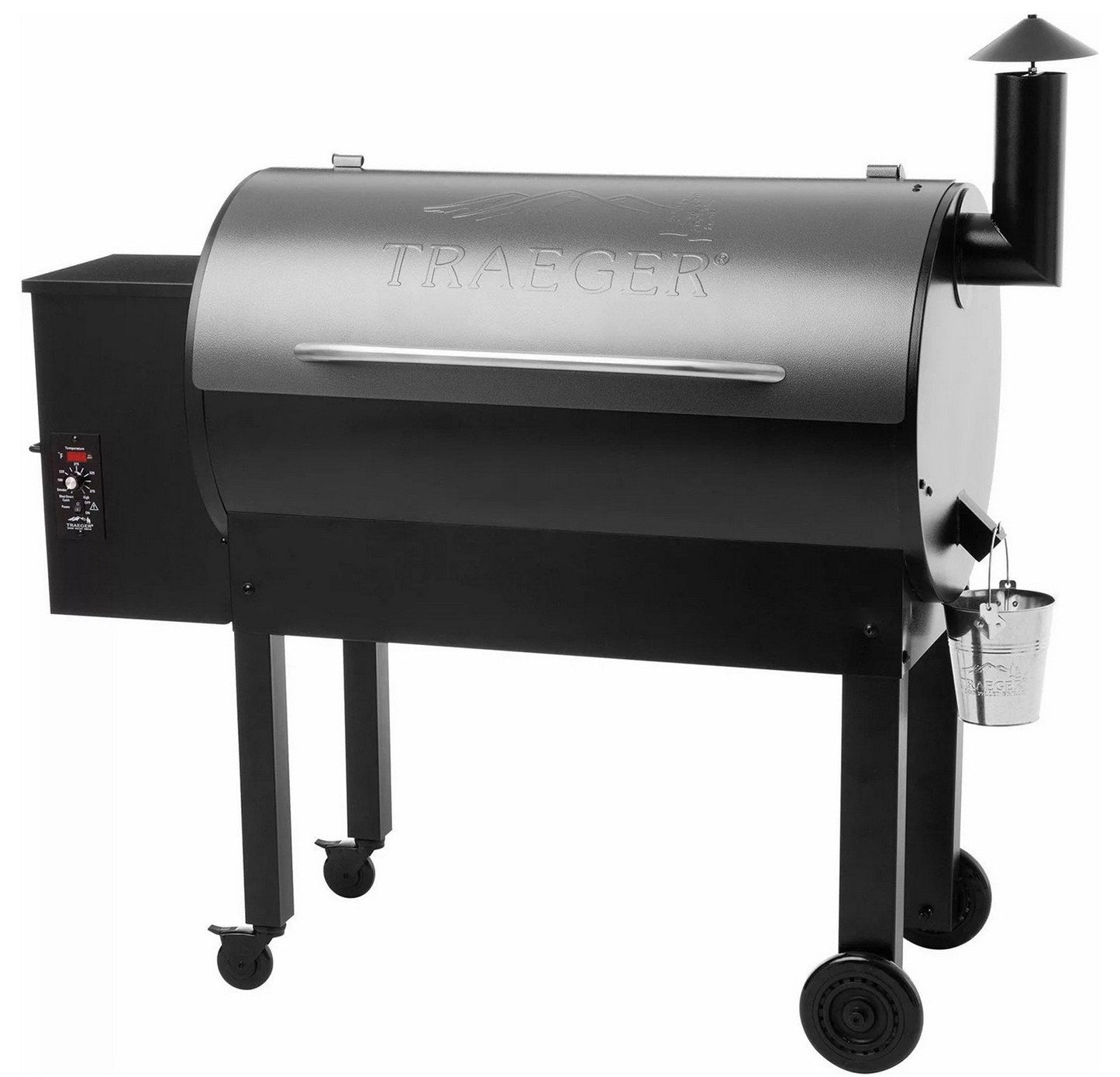 Traeger Large Wood Pellet BBQ Grill and Smoker 885 sq in Digital Control