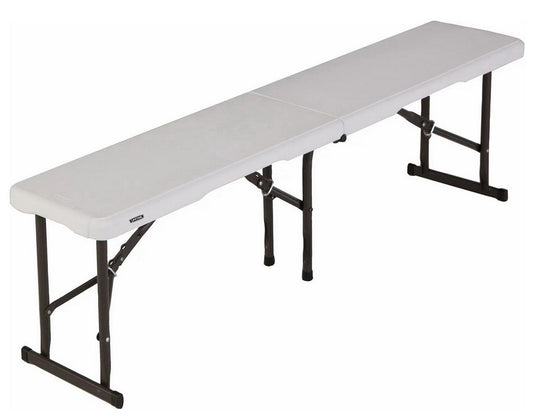 Lightweight 5' Folding Team Bench 60" Long Outdoor Furniture Seating for 800 lbs