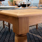 Big 6 pc Teak Wood Dining Set Outdoor Furniture Patio Table 4 Chairs Bench