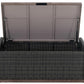 All Weather Wicker Outdoor Storage and Coffee Table