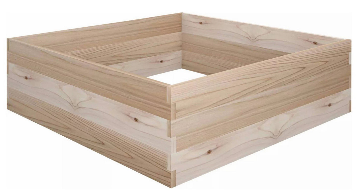 Outdoor Garden Raised Cedar Frame Planter