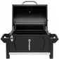 Portable Tabletop Charcoal BBQ Grill Camping Built In Bottl Opener