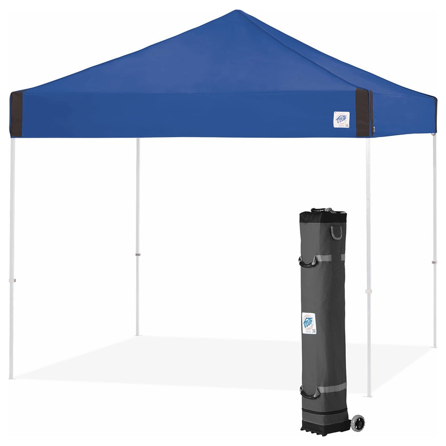 E-Z UP Pyramid Instant Shelter Canopy 10' x 10' Pop-Up Vendor Fair Tent