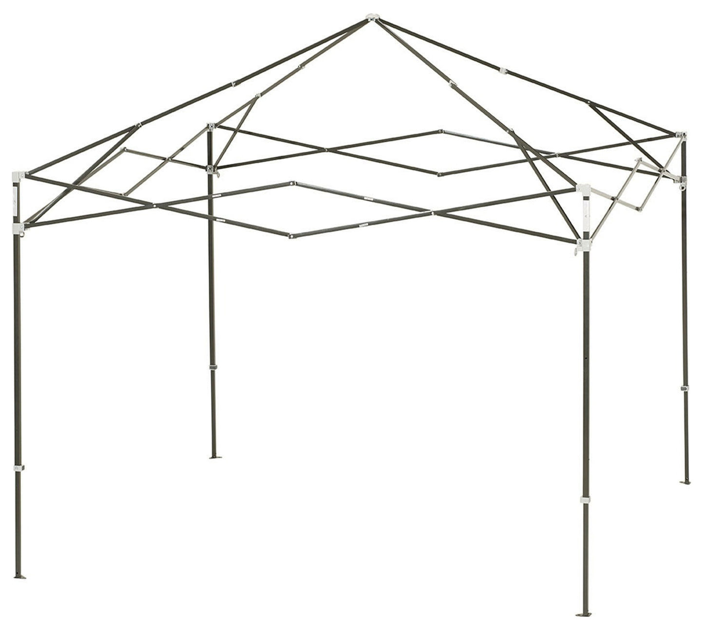 E-Z UP Pyramid Instant Shelter Canopy 10' x 10' Pop-Up Vendor Fair Tent