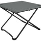 Cosco Gray 24" Steel Frame Square Resin Folding Camping Table