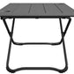 Cosco Gray 24" Steel Frame Square Resin Folding Camping Table