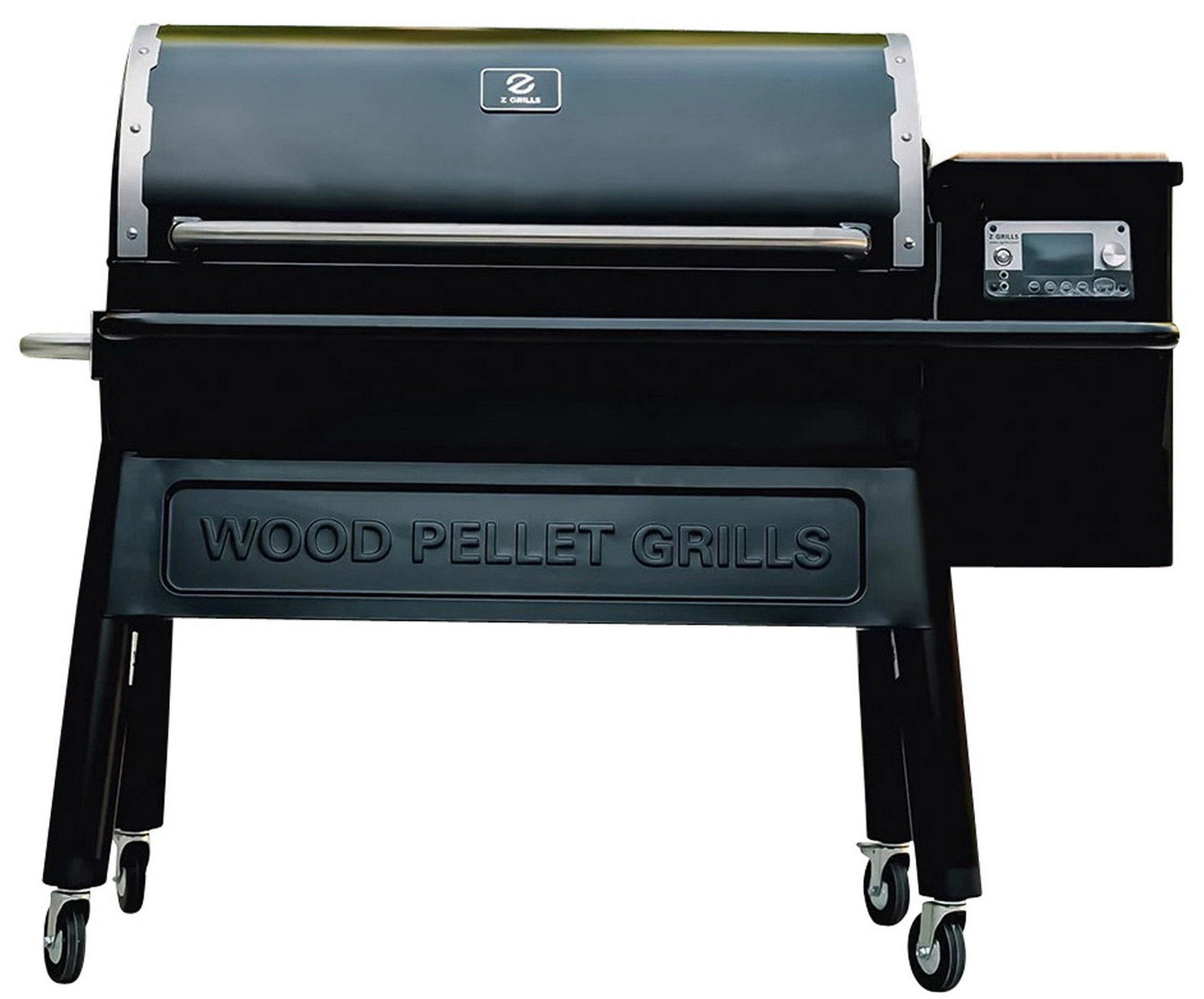 ZGRILLS 11002B Outdoor Steel Wi-Fi Pellet Grill & Smoker with Wheels