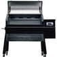ZGRILLS 11002B Outdoor Steel Wi-Fi Pellet Grill & Smoker with Wheels