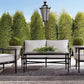 Sheffield 4-Piece Loveseat Seating Set With Cushions