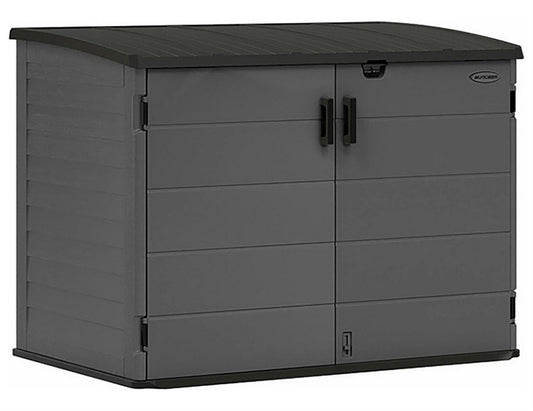 Suncast Stow-Away Wide Opening Heavy Duty Horizontal Shed