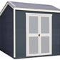 8' x 6 Outdoor Steel Frame Wood Shed